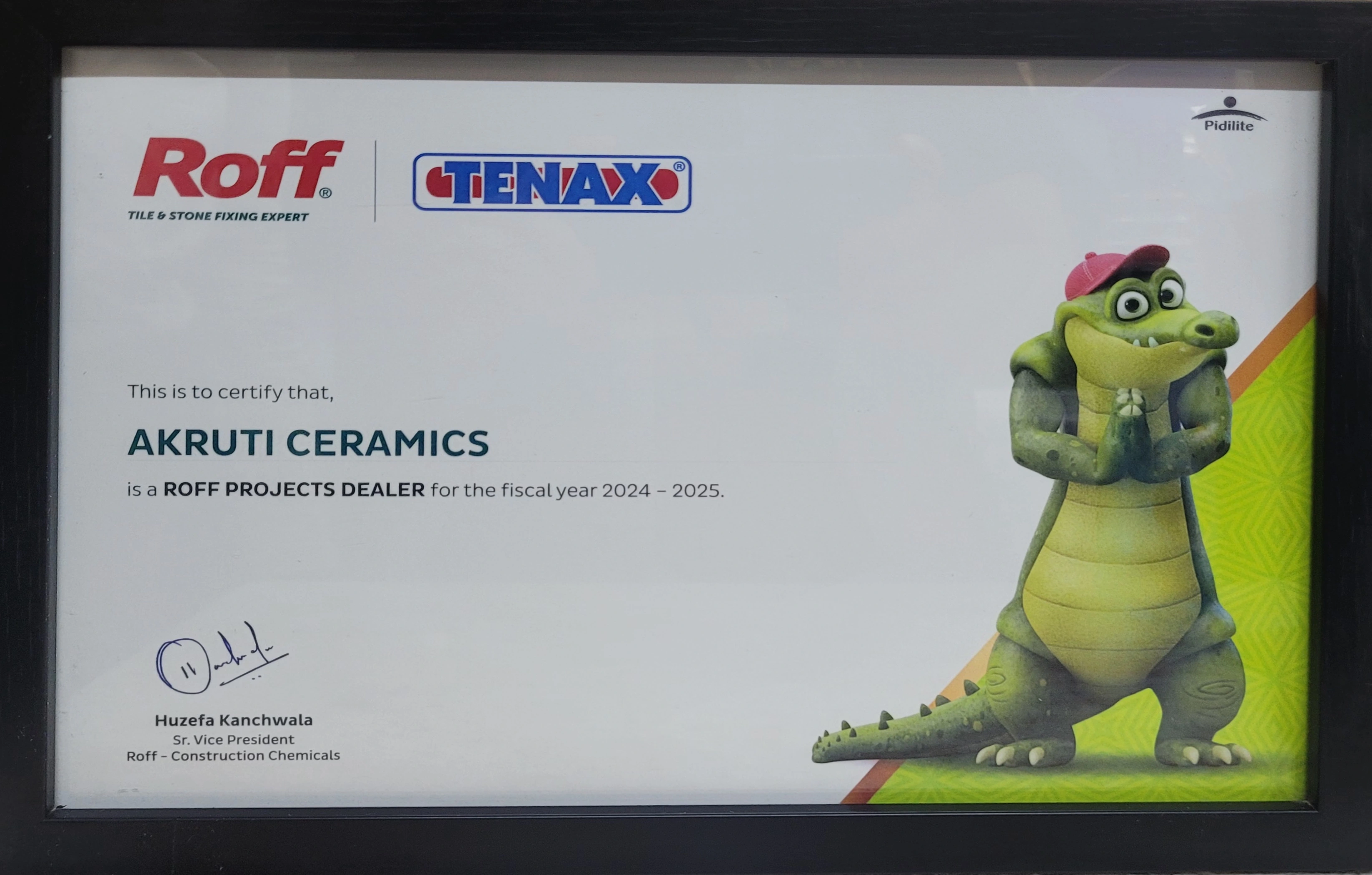 Certificate 1